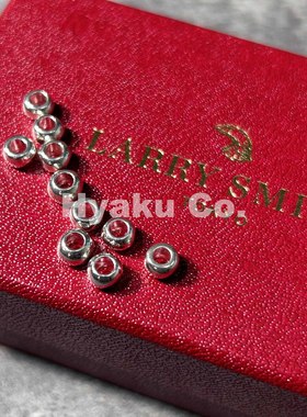【现货】LARRY SMITH Plain bead 素银隔珠S号