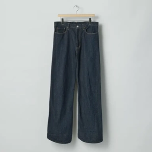 26ss SSSTEIN Twist cut jeans蓝染加工拧线牛仔裤 denim 代购