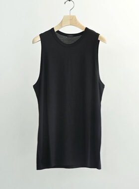 【代购】COMOLI 26ss Summer wool tanktop 夏季轻薄羊毛无袖T恤