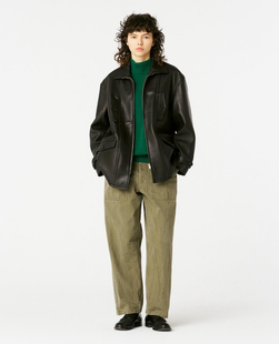 25aw HERILL 代购 羊皮裸皮风衣夹克 naked jacket Lamb