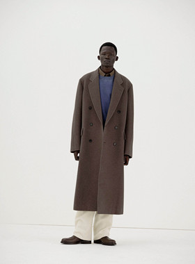 【代购】AURALEE 25aw Mosser chesterfield coat 羊毛切斯特风衣