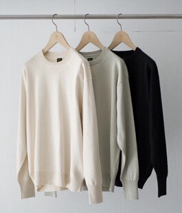 【代购】BATONER 26ss Seaisland cotton crewneck 海岛棉圆领T恤