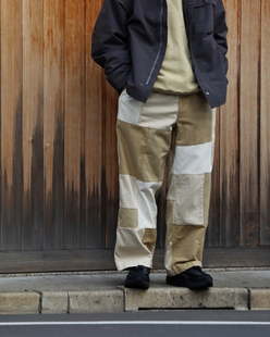 【代购】TNF北面紫标26ss Patchworked pant面料拼接百家布休闲裤