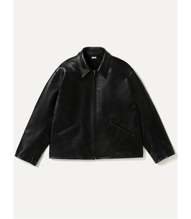 26ss APRESSE Leather sports 羊皮复古运动夹克 jacket 代购