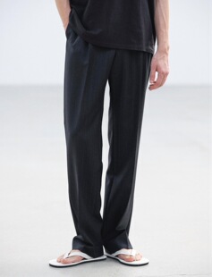 【代购】AURALEE 26aw Wool two tuck slacks 蓝面羊毛双褶西裤