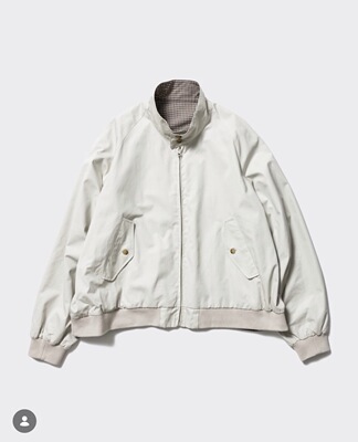 春夏新款复古双面穿哈灵顿夹克