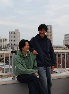 【代购】NANAMICA 25aw Hooded jacket 再生尼龙双面拉链连帽夹克