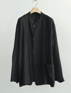 26ss Canapa stand jacket COMOLI collar 汉麻立领夹克 代购