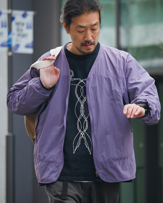 春夏限定再生纤维防撕布户外开衫