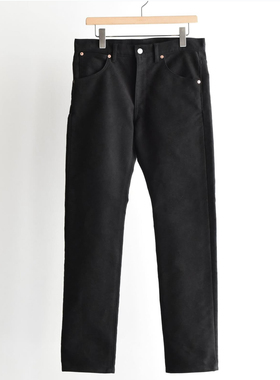 【代购】COMOLI 25aw Moleskin 5P pant 鼹鼠皮五袋直筒休闲裤