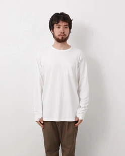 25aw NONNATIVE 代购 T恤 tee 纯色口袋长袖