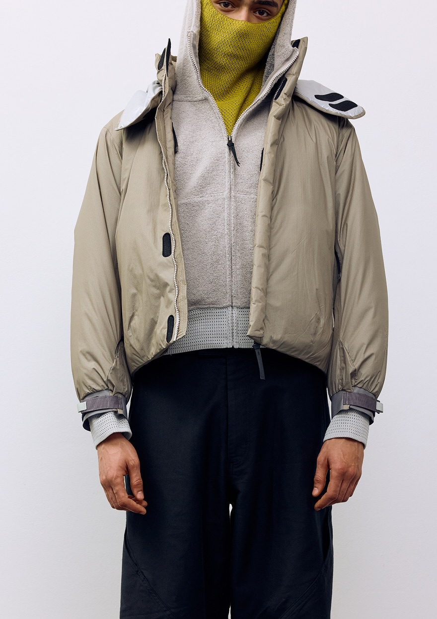 秋冬0系列热能面料填充棉服夹克