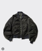 代购 UNLIKELY 26ss Reversible 双面飞行夹克