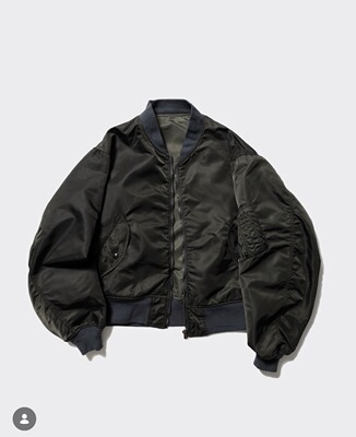 春夏新款尼龙面料双面飞行夹克