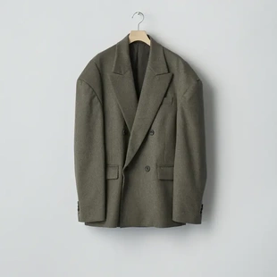 25aw SSSTEIN 代购 夹克 loro piana面料羊毛垫肩西装 Jacket