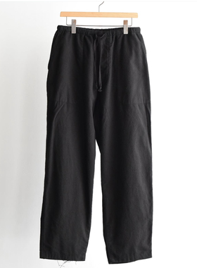 【代购】COMOLI 25aw Cotton flannel pant 磨毛棉布宽松休闲裤