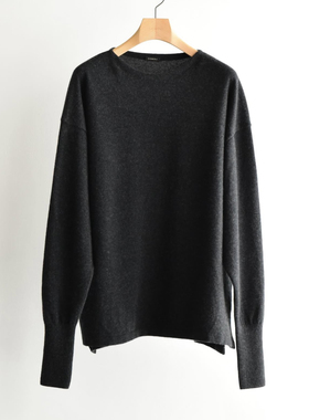 【代购】COMOLI 25aw Cashmere comoli knit 羊绒圆领针织衫