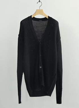 【代购】COMOLI 26ss 5G knit cardigan 棉线针织开衫