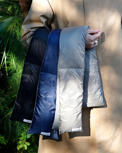 【代购】NANAMICA 25aw Down muffler 直营店限定光电子羽绒围巾