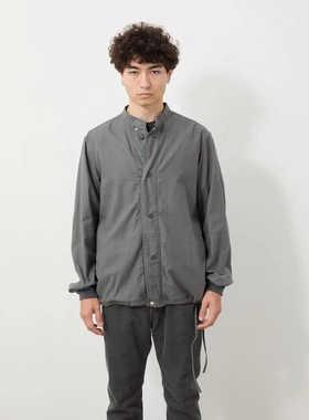 【代购】NONNATIVE 25aw Trooper shirt jacket 蜡染立领衬衫夹克