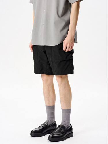 春夏新款再生尼龙面料口袋短裤