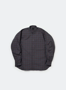 【代购】DAIWA PIER39 25aw Button down shirt 格纹按扣衬衫
