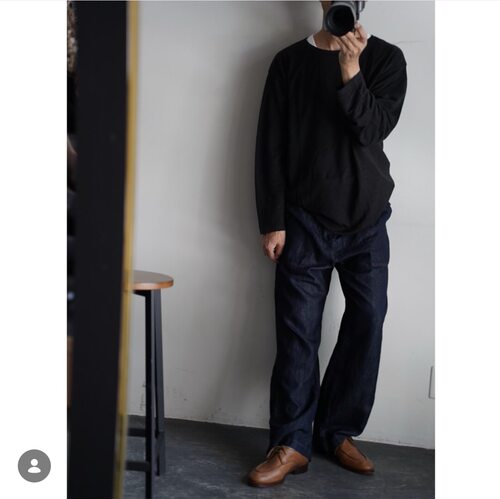春夏新款真丝亚麻水洗牛仔裤