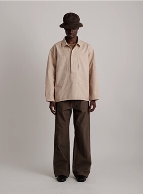 【代购】TAIGATAKAHASHI 26ss TT M35 Pullover 长款工装套衫夹克