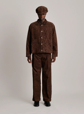 【代购】T.T Taigatakahashi 25aw Coverall jacket 灯芯绒夹克