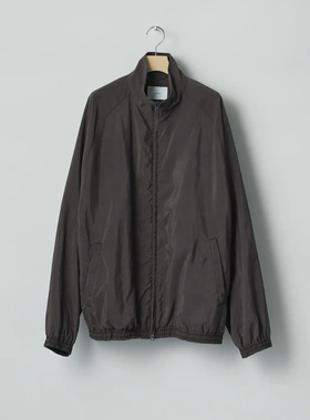 【代购】SSSTEIN 26ss Track jacket 真丝尼龙复古拉链运动夹克