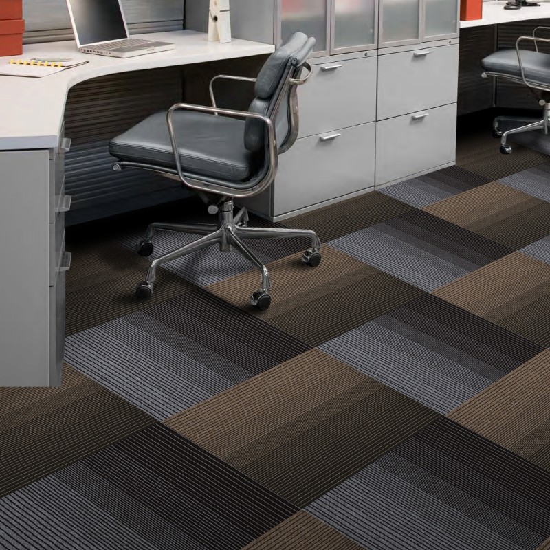 办公室地毯写字楼卧室沥青底拼接方块地毯满铺台球室商用工程地毯