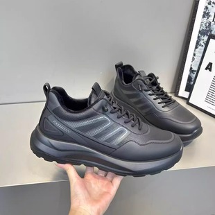 支持退换 P7829MP 2025冬季 百搭真皮保暖运动休闲鞋 12.15 新款