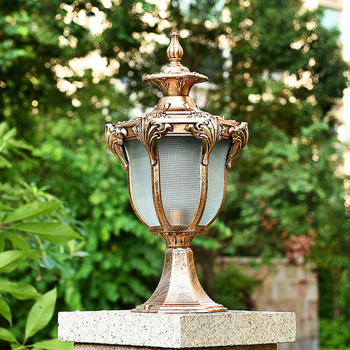 欧式风庭院室外别墅复古墙头灯