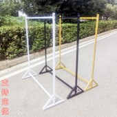 铁艺衣架服装 中岛架侧挂架衣服架子单杠 店男女货架展示架落地式