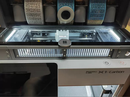 x1cc、p1s 适配拓竹增高散热架 通风栅格带led 全套打印件