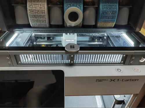 x1cc、p1s 适配拓竹增高散热架 通风栅格带led 全套打印件