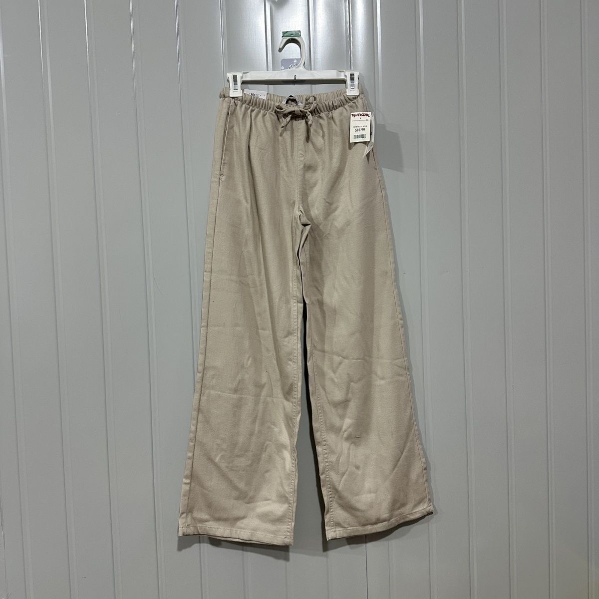 C0340外贸大码女裤宽松版型阔腿长裤百搭显瘦ins春秋款直筒纯色