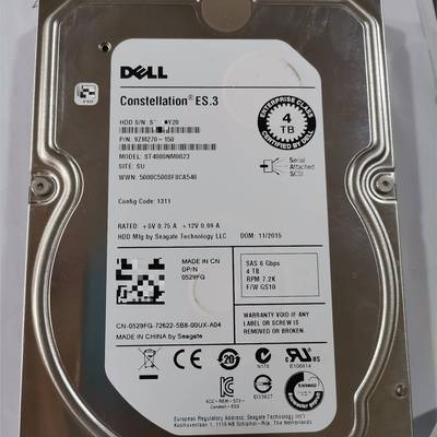 议价出101个坏的希捷ST4000NM0023功能不良，SAS盘
