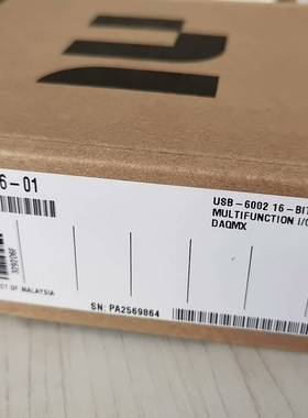 议价NI USB-6002 782606-01 原装正品全新 新