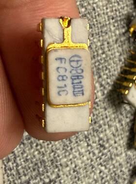 议价FC81C  老ic片全新。镀金集成芯片