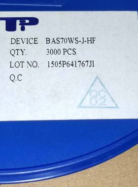 议价BAS70WS 丝印K73 SOD-323 0805 全新原