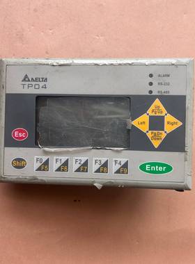 议价台达文本显示屏TP04G-AS2，原装拆机，24V供