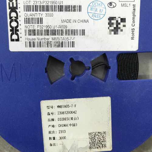 议价原装美台MMBTA057FSOT23丝印K1G双极可维修