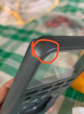 议价福禄克87v拆机前壳，能用，红圈内有裂，