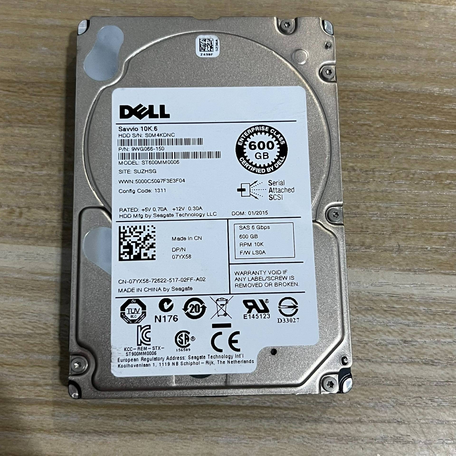 议价DELL 戴尔 ST600MM0006 2.5寸 10K 6