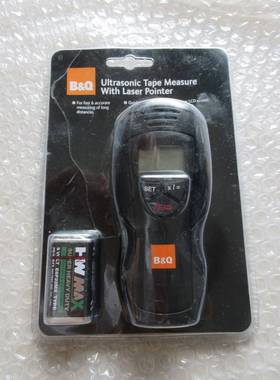 议价全新原装  Ultrasonic Tape Measure With Laser Point