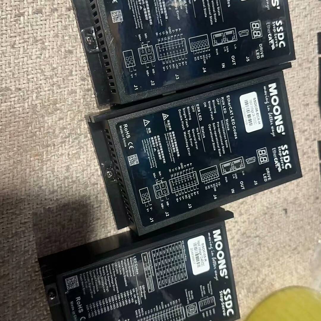 议价全新未使用MOONS驱动器SSDC06-ECX-H*2  S