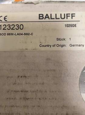 议价巴鲁夫BOD0013 BOD 66M-LA04-S92-C