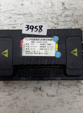 议价TLJX无刷电机矢量控制器，型号ZWK072040A，7