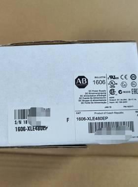 议价全新AB电源1606-XLE480EP，罗克韦尔全新原装